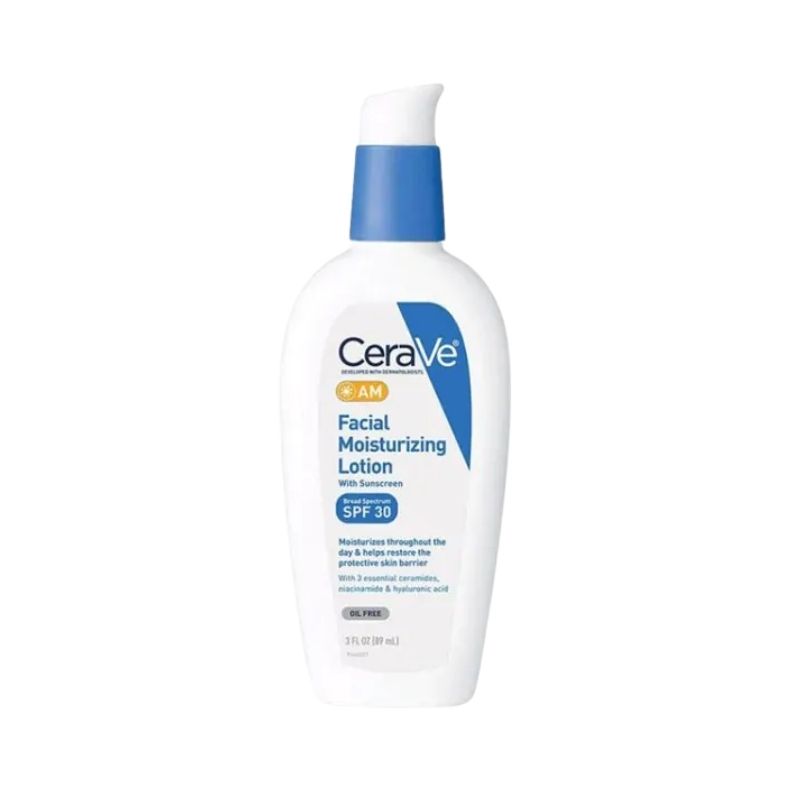 Cerave AM Facial Moisturizing Lotion with Sunscreen SPF30 Oil-Free - 60ml Cerave AM Facial Moisturizing Lotion with Sunscreen SPF30 Oil-Free - 60ml