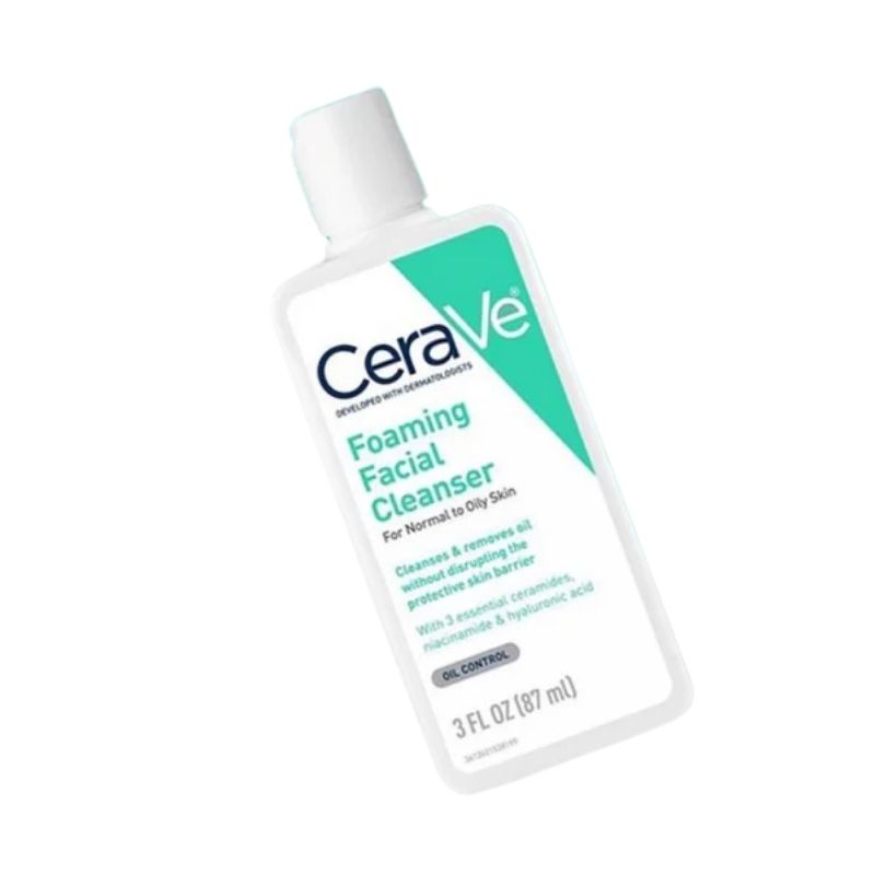 Cerave Foaming Facial Cleanser (Normal to Oily) - 87ml Cerave Foaming Facial Cleanser (Normal to Oily) - 87ml
