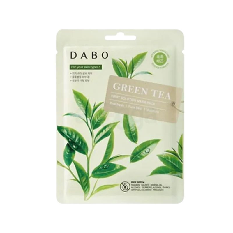 Dabo Green Tea First Solution Mask Pack - 23g Dabo Green Tea First Solution Mask Pack - 23g