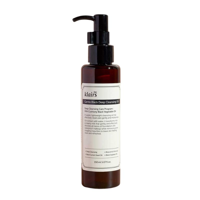 Dear Klairs Gentle Black Deep Cleansing Oil - 150ml Dear Klairs Gentle Black Deep Cleansing Oil - 150ml