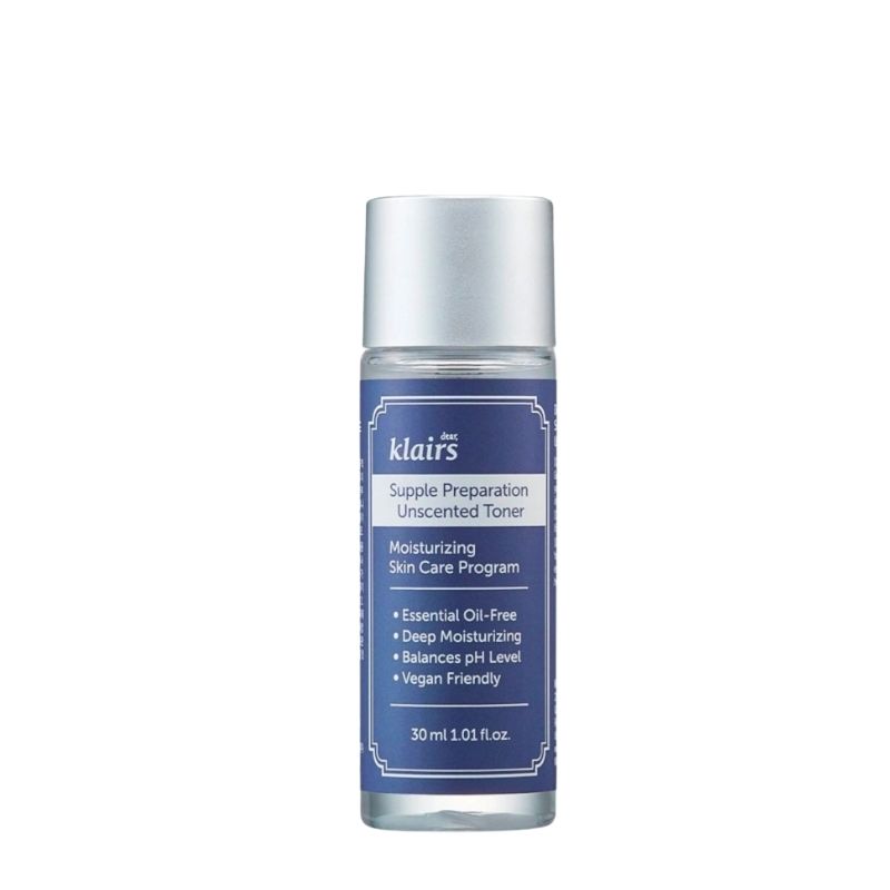 Dear Klairs Supple Preparation Unscented Toner - 30ml Dear Klairs Supple Preparation Unscented Toner - 30ml