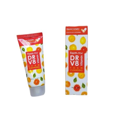 FarmStay Dr-V8 Vitamin Cleansing Foam - 100ml