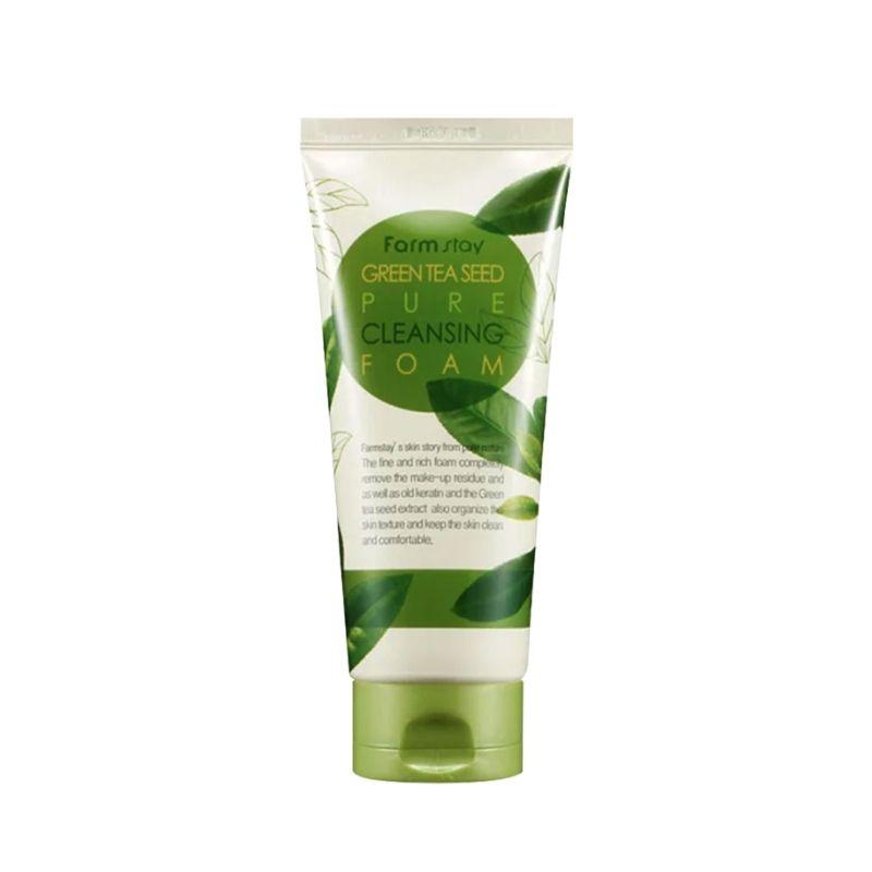 Farmstay Green Tea Seed Pure Cleansing Foam - 180ml Farmstay Green Tea Seed Pure Cleansing Foam - 180ml