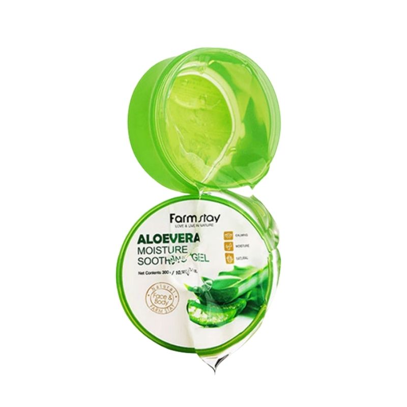 Farmstay Moisture Aloe Vera Soothing Gel - 300ml Farmstay Moisture Aloe Vera Soothing Gel - 300ml