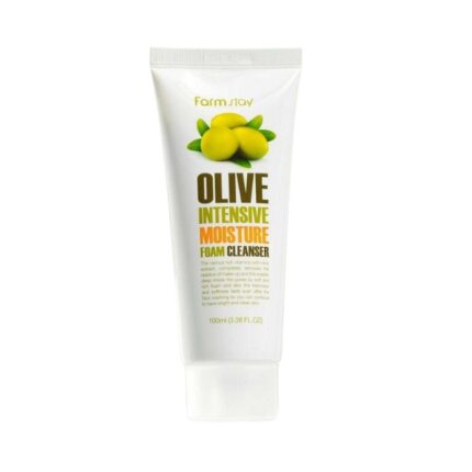 Farmstay Olive Intensive Moisture Foam Cleanser - 100ml