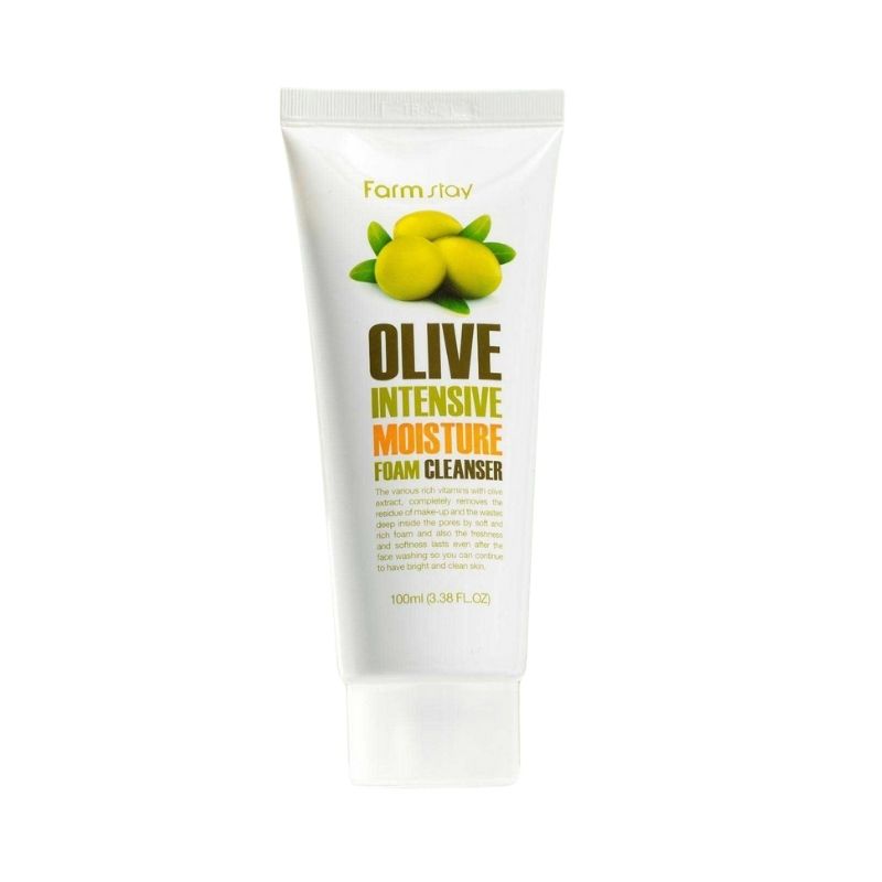 Farmstay Olive Intensive Moisture Foam Cleanser - 100ml Farmstay Olive Intensive Moisture Foam Cleanser - 100ml