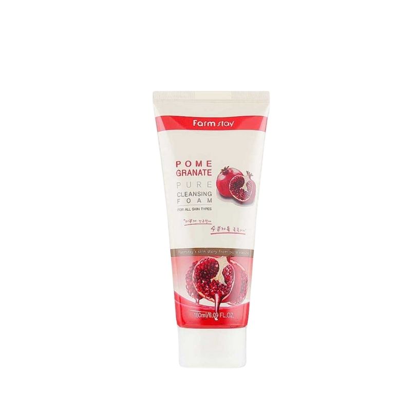 Farmstay Pomegranate Pure Cleansing Foam - 180ml Farmstay Pomegranate Pure Cleansing Foam - 180ml