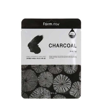 Farmstay Visible Difference Mask Sheet (Charcoal) - 23ml