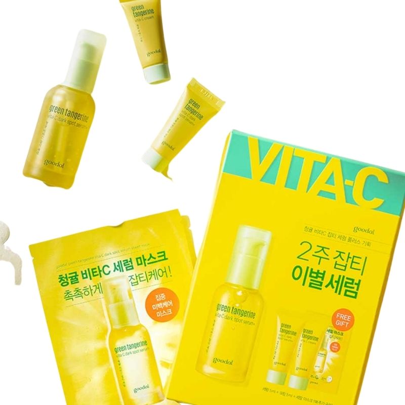 Goodal Green Tangerine Vita C Dark Spot Serum Special Set (4 Item) Goodal Green Tangerine Vita C Dark Spot Serum Special Set (4 Item)