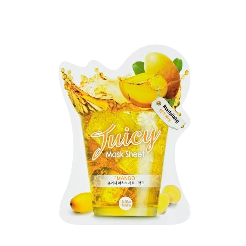 Holika Holika Mango Juicy Mask Sheet - 20ml Holika Holika Mango Juicy Mask Sheet - 20ml