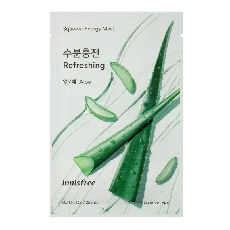 Innisfree My real squeeze mask (Aloe) - 22ml Innisfree My real squeeze mask (Aloe) - 22ml