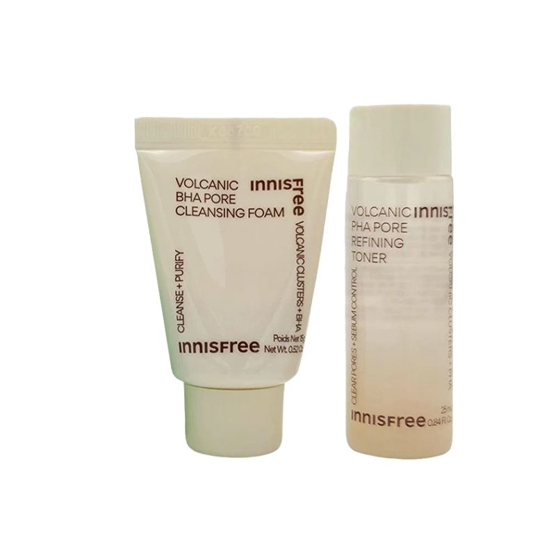 Innisfree Volcanic Pore Foam & Toner Innisfree Volcanic Pore Foam & Toner