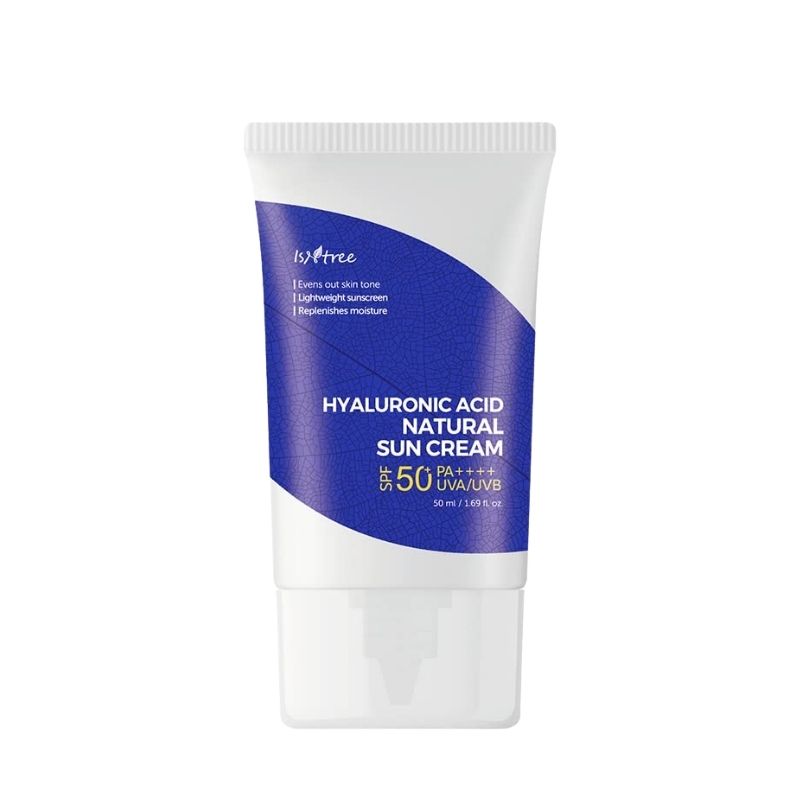 Isntree hyaluronic acid Natural Suncream SPF50 PA++++ - 50ml Isntree hyaluronic acid Natural Suncream SPF50 PA++++ - 50ml