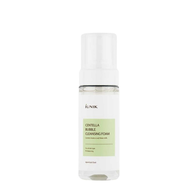 Iunik Centella Bubble Cleansing Foam - 150ml Iunik Centella Bubble Cleansing Foam - 150ml