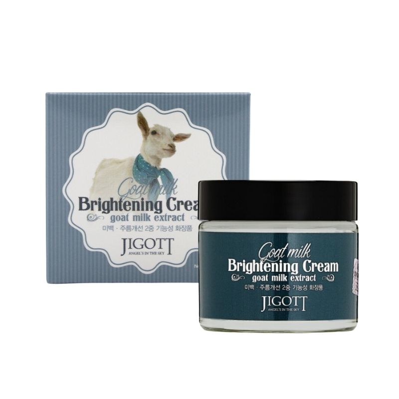 Jigott Goat Milk Brightening Cream - 70ml Jigott Goat Milk Brightening Cream - 70ml