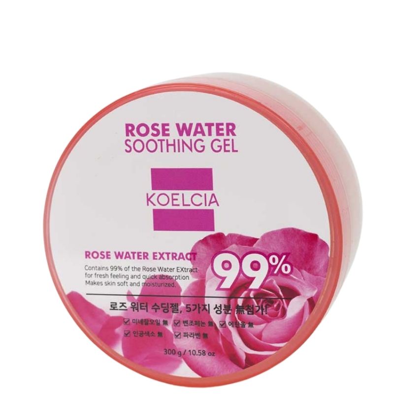Koelcia rose water soothing gel - 300gm Koelcia rose water soothing gel - 300gm