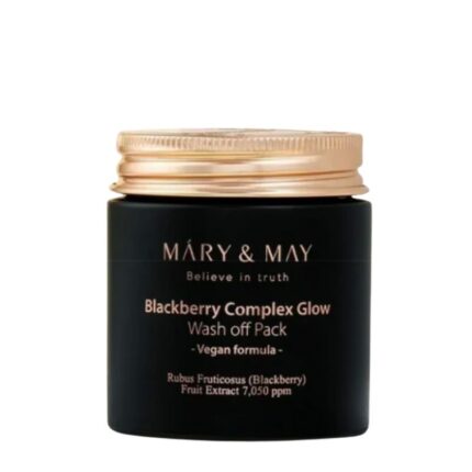 Mary & May Blackberry Complex Glow Wash Off Pack - 125g