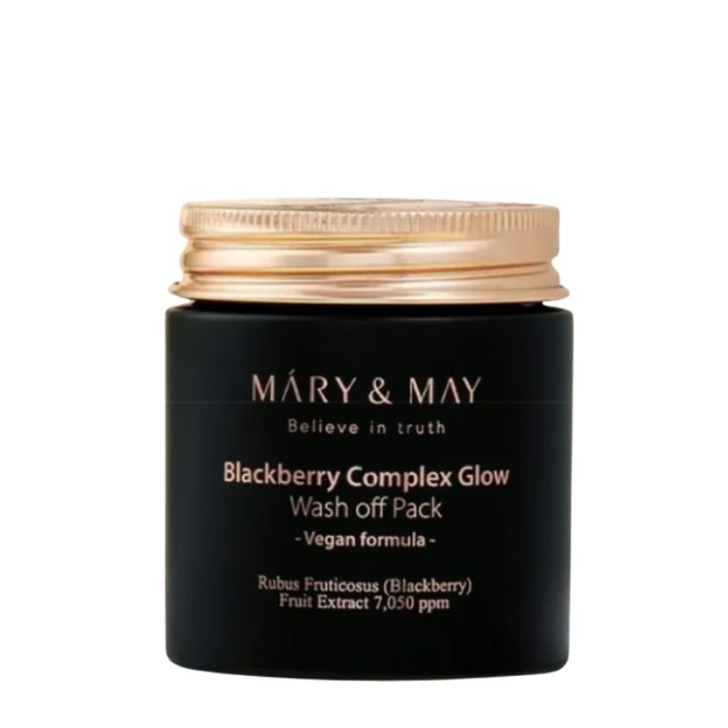 Mary & May Blackberry Complex Glow Wash Off Pack - 125g Mary & May Blackberry Complex Glow Wash Off Pack - 125g