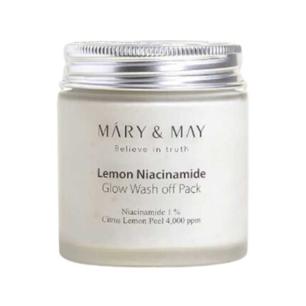 Mary & May Lemon Niacinamide Glow Wash Off Mask Pack - 125g