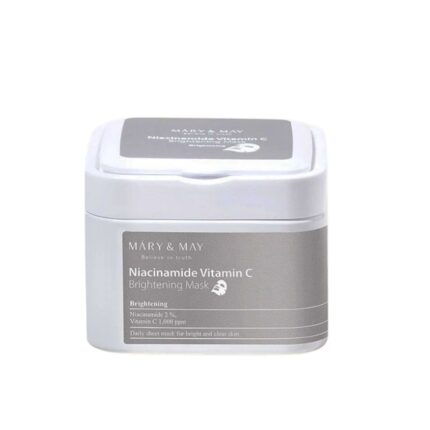 Mary & May Niacinamide Niacinamide Vitamin C Brightening Mask - (30ea)