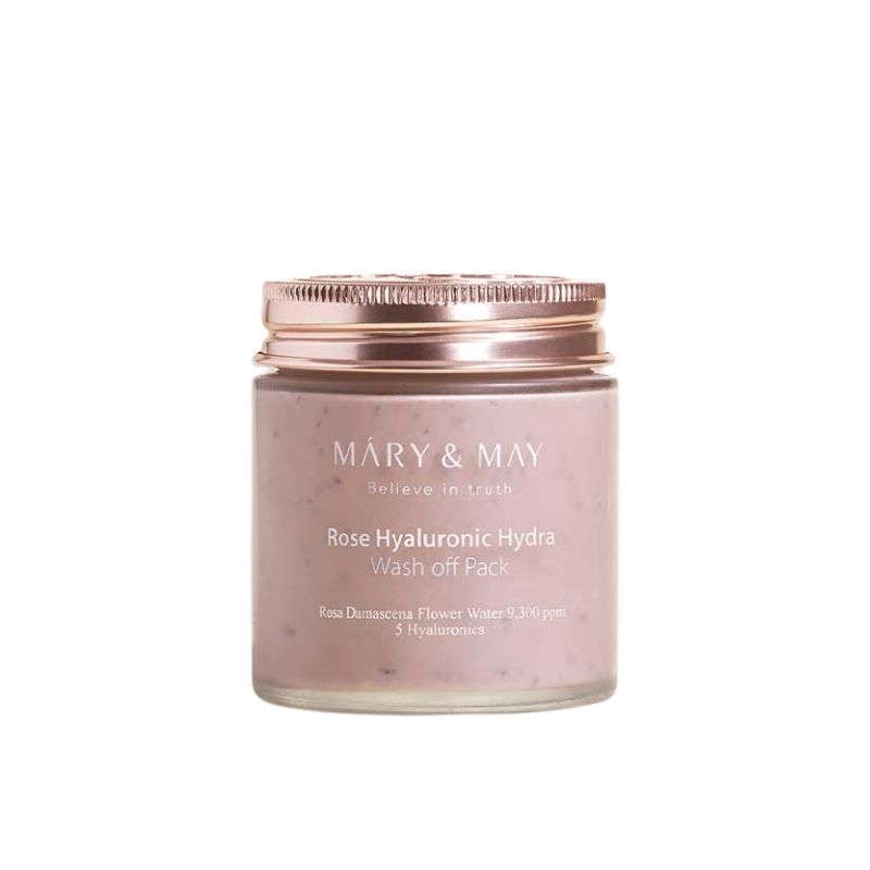 Mary & May Rose Hyaluronic Hydra Wash Off Mask Pack -125g Mary & May Rose Hyaluronic Hydra Wash Off Mask Pack -125g