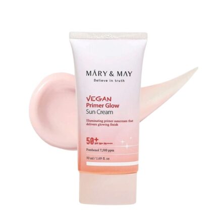 Mary & May Vegan Primer Glow Sun Cream SPF 50+ PA++++ - 50ml