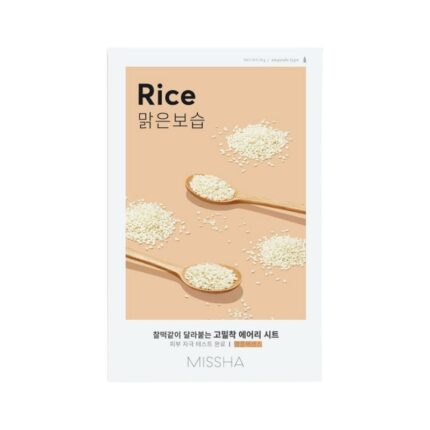 Missha Airy Fit Sheet Mask Rice - 19gm