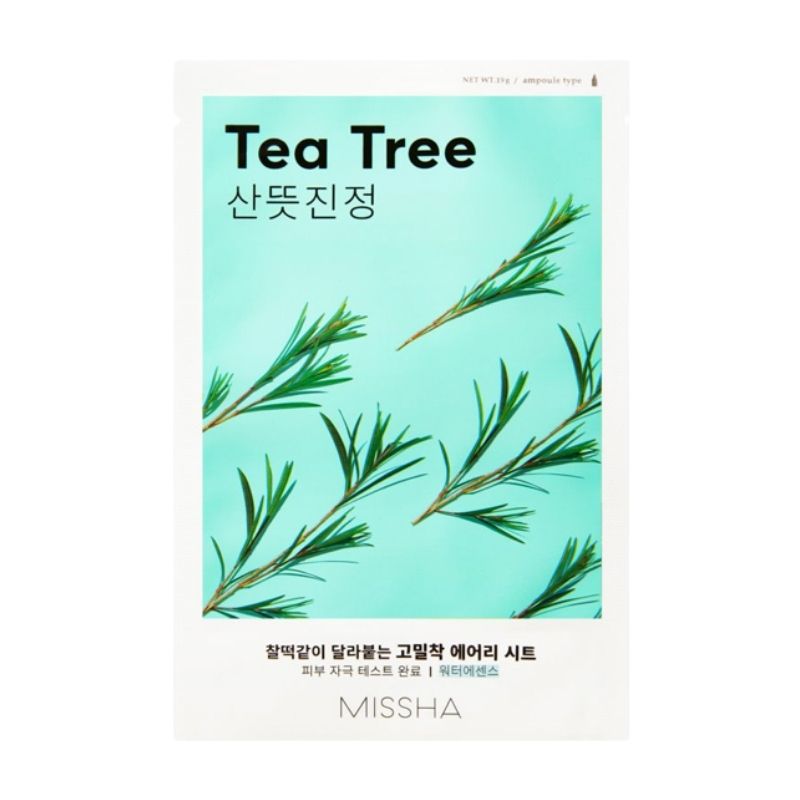 Missha Airy Fit Sheet Mask Tea Tree - 19gm Missha Airy Fit Sheet Mask Tea Tree - 19gm