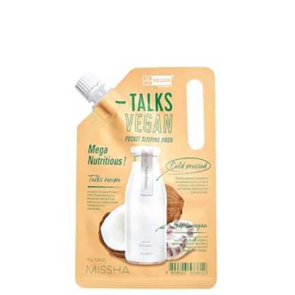 Missha Talks Vegan Pocket Sleeping Mask Mega Nutritious - 10g
