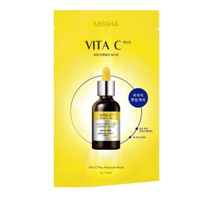 Missha Vita C Plus Spot Correcting Ampoule Sheet Mask - 27g