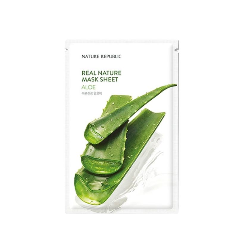 Nature Republic Real Nature Aloe Mask Sheet - 23ml Nature Republic Real Nature Aloe Mask Sheet - 23ml