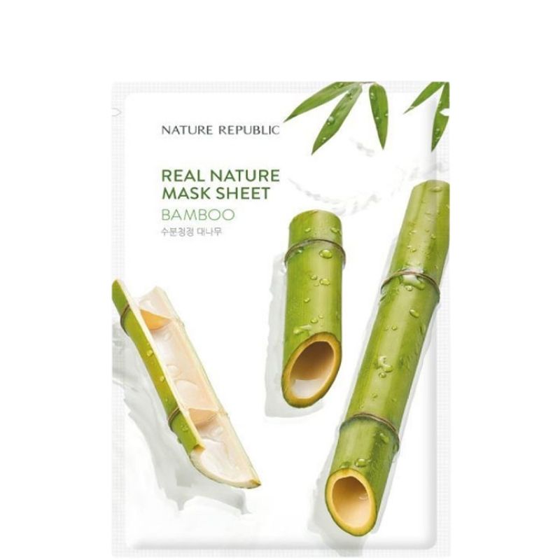Nature Republic Real Nature Bamboo Sheet Mask - 23ml Nature Republic Real Nature Bamboo Sheet Mask - 23ml