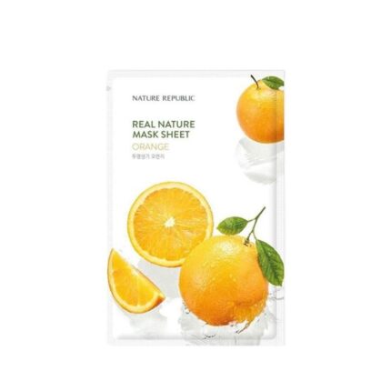 Nature Republic Real Nature Orange Mask Sheet - 23ml
