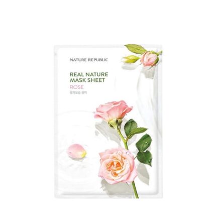 Nature Republic Real Nature Rose Mask Sheet - 23ml