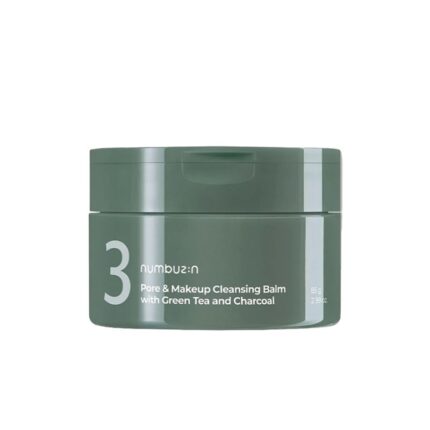 Numbuzin No.3 Pore & Makeup Cleansing Balm With Green Tea And Charcoal - 85g
