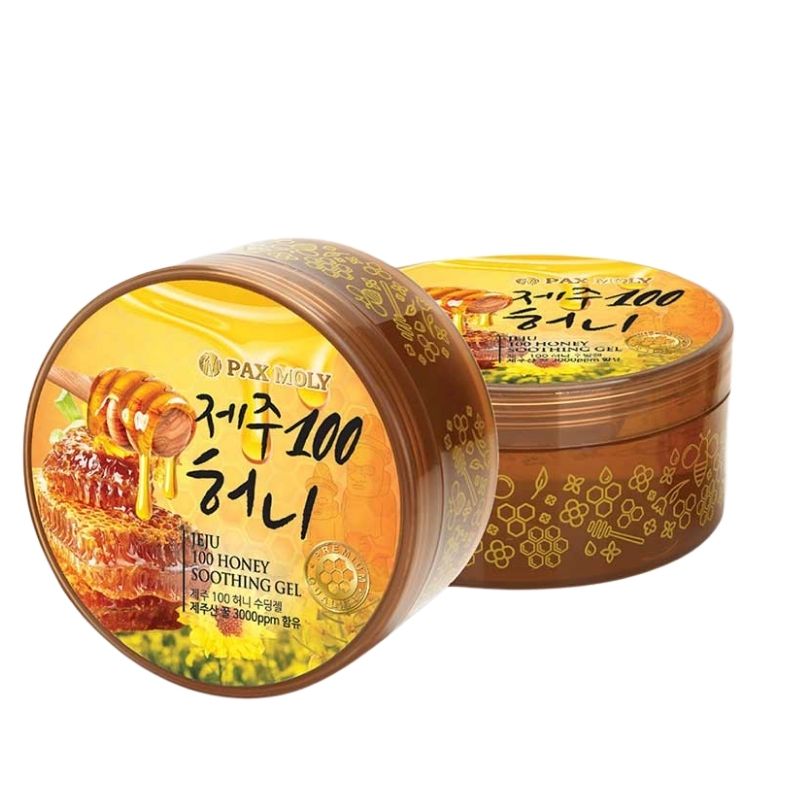 Paxmoly Jeju 100 Honey Soothing Gel - 300gm Paxmoly Jeju 100 Honey Soothing Gel - 300gm