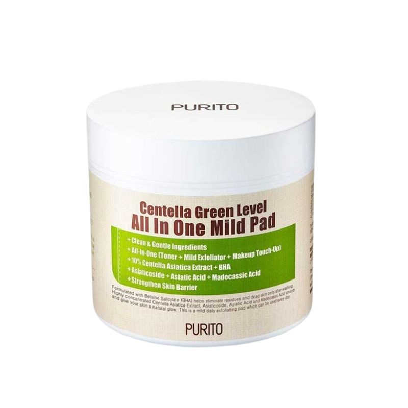 Purito Centella Green Level All In One Mild Pad - 70pcs Purito Centella Green Level All In One Mild Pad - 70pcs