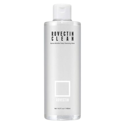Rovectin Clean Marine Micellar Deep Cleansing Water - 400ml