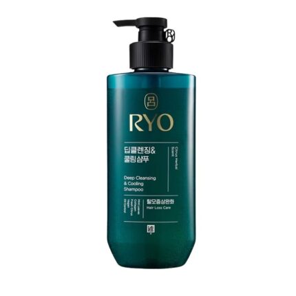 Ryo Scalp Deep Cleansing & Cooling Shampoo - 480ml+112ml Combo)