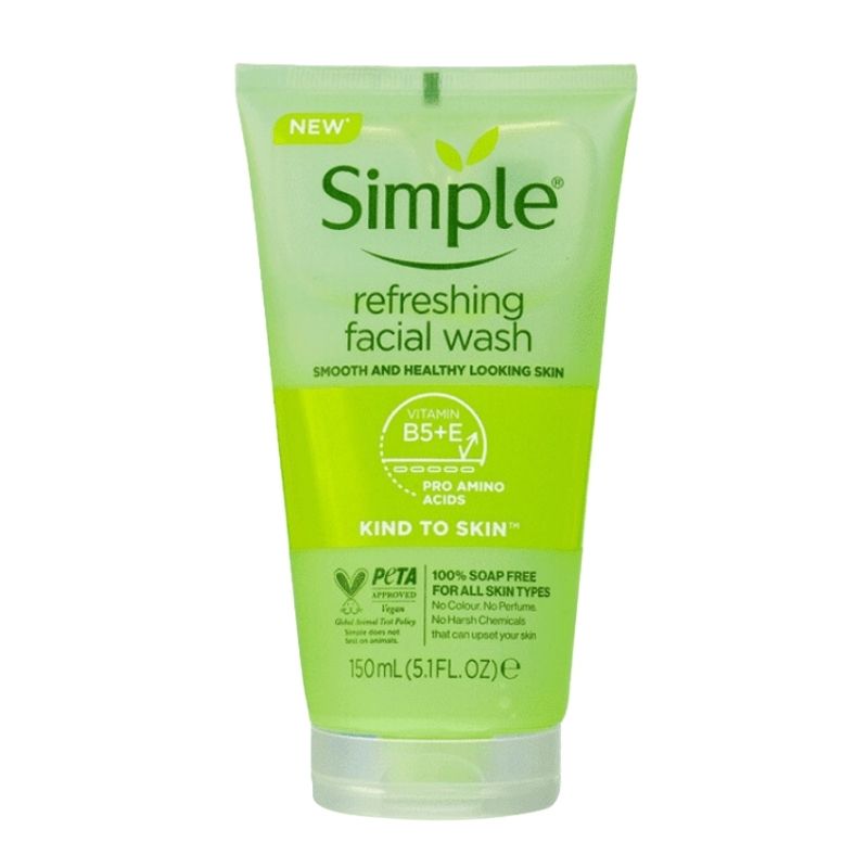 Simple Kind To Skin Refreshing Facial Wash - 150ml Simple Kind To Skin Refreshing Facial Wash - 150ml