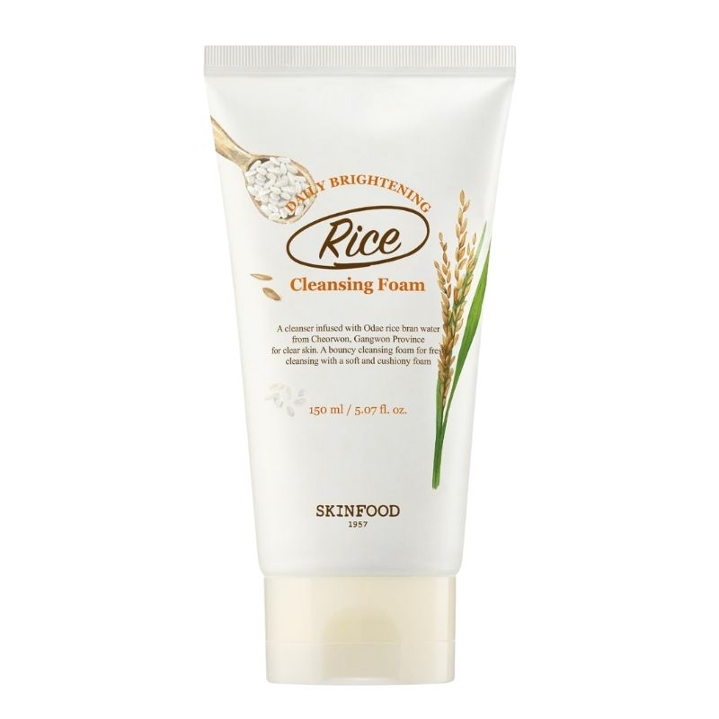 Skinfood Daily Rice Brightening Cleansing Foam - 150ml Skinfood Daily Rice Brightening Cleansing Foam - 150ml