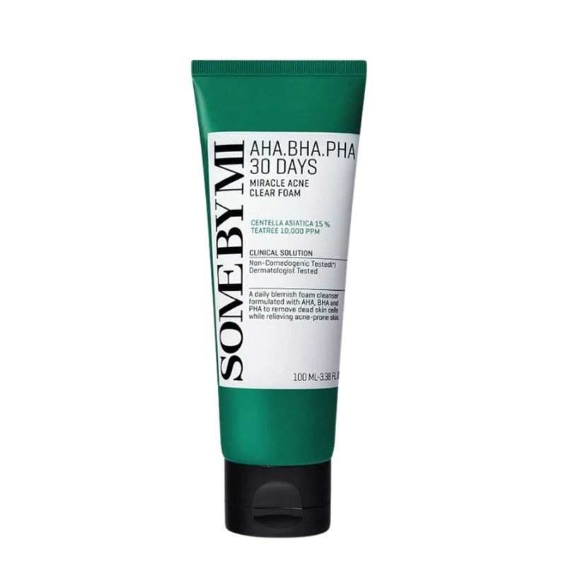 Some By Mi Aha Bha Pha 30 Days Miracle Acne Clear Foam - 50ml Some By Mi Aha Bha Pha 30 Days Miracle Acne Clear Foam - 50ml