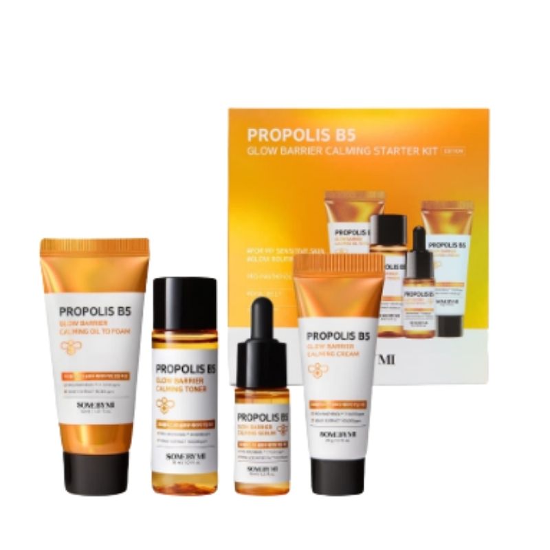Some By Mi Propolis B5 Glow Barrier Calming Starter Kit Some By Mi Propolis B5 Glow Barrier Calming Starter Kit -