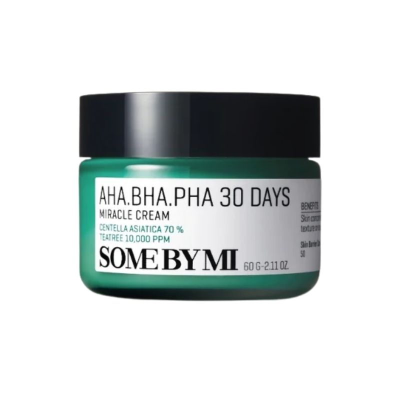 Some by mi aha, BHA, PHA 30 Days Miracle Cream - 60g Some by mi aha, BHA, PHA 30 Days Miracle Cream - 60g