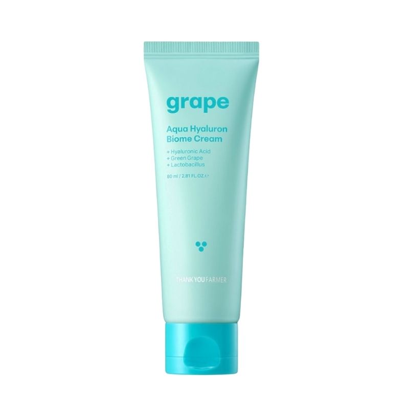 Thank You Farmer Grape Aqua Hyaluron Biome Cream - 80ml Thank You Farmer Grape Aqua Hyaluron Biome Cream - 80ml