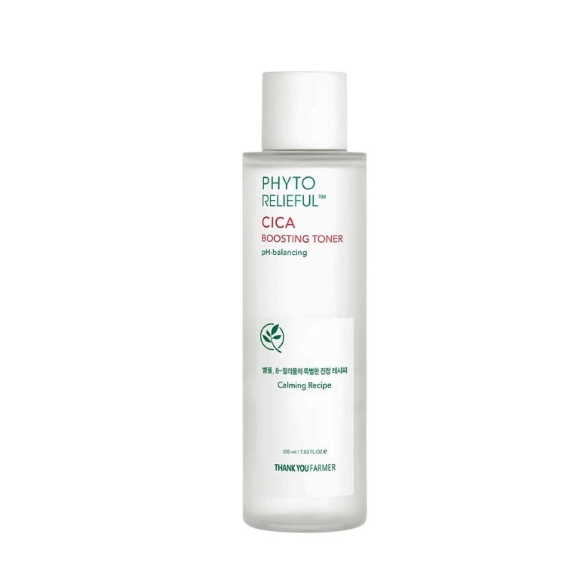 Thank You Farmer Phyto Relieful Cica Boosting Toner - 200ml Thank You Farmer Phyto Relieful Cica Boosting Toner - 200ml