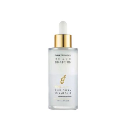 Thank You Farmer Rice Pure Cream In Ampoule - 50ml
