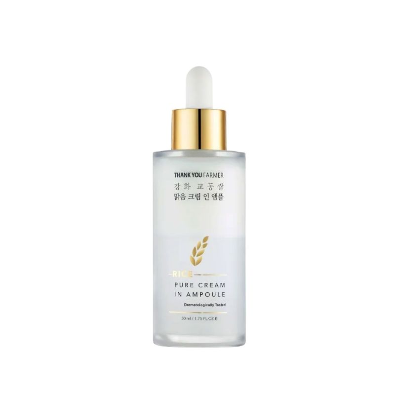 Thank You Farmer Rice Pure Cream In Ampoule - 50ml Thank You Farmer Rice Pure Cream In Ampoule - 50ml