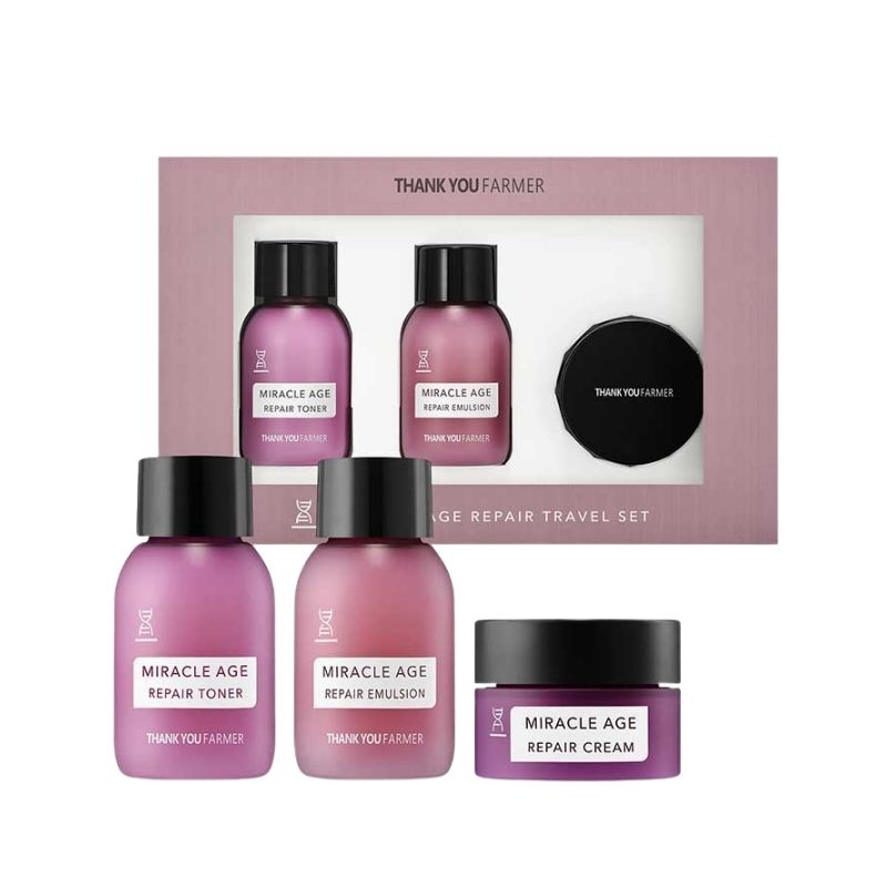 Thank you farmer miracle age repaire set 3 Item Thank you farmer miracle age repaire set 3 Item