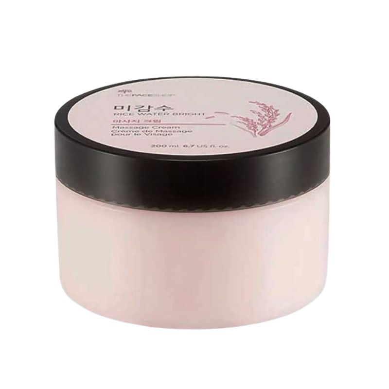 The Face Shop Rice Water Bright Massage Cream - 200ml The Face Shop Rice Water Bright Massage Cream - 200ml